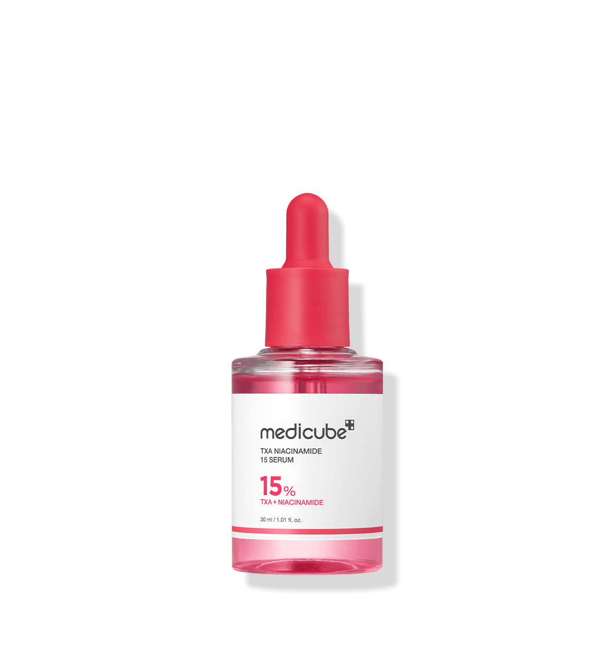 Embalagem de Medicube TXA Niacinamide 15% Serum 30ml