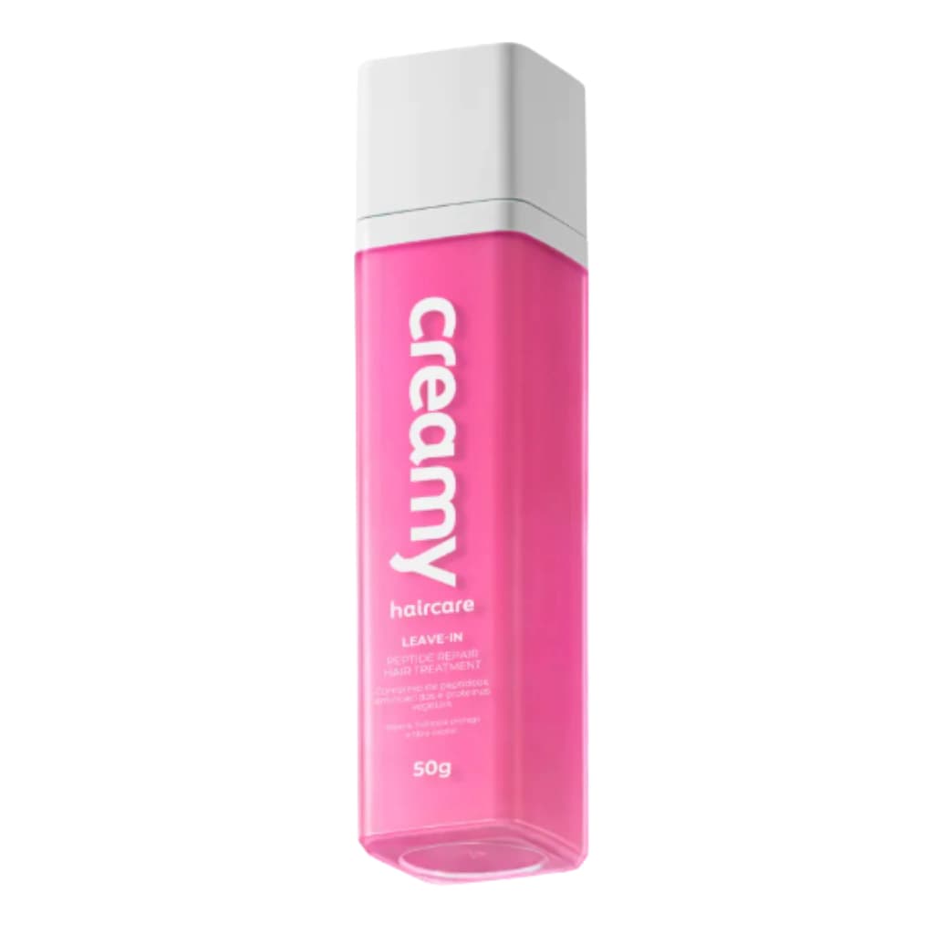 Embalagem de Creamy Leave-in Creme de Reconstrução Capilar sem Enxágue 50g