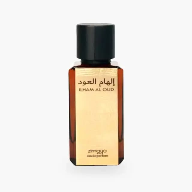 Embalagem de Zimaya Ilham al Oud Eau de Parfum - Perfume Masculino