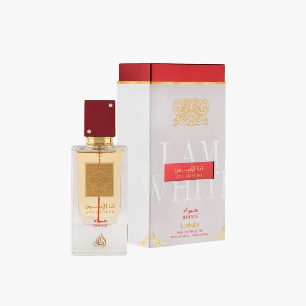 Embalagem de Perfume Lattafa Ana Abiyedh Rouge Eau de Parfum