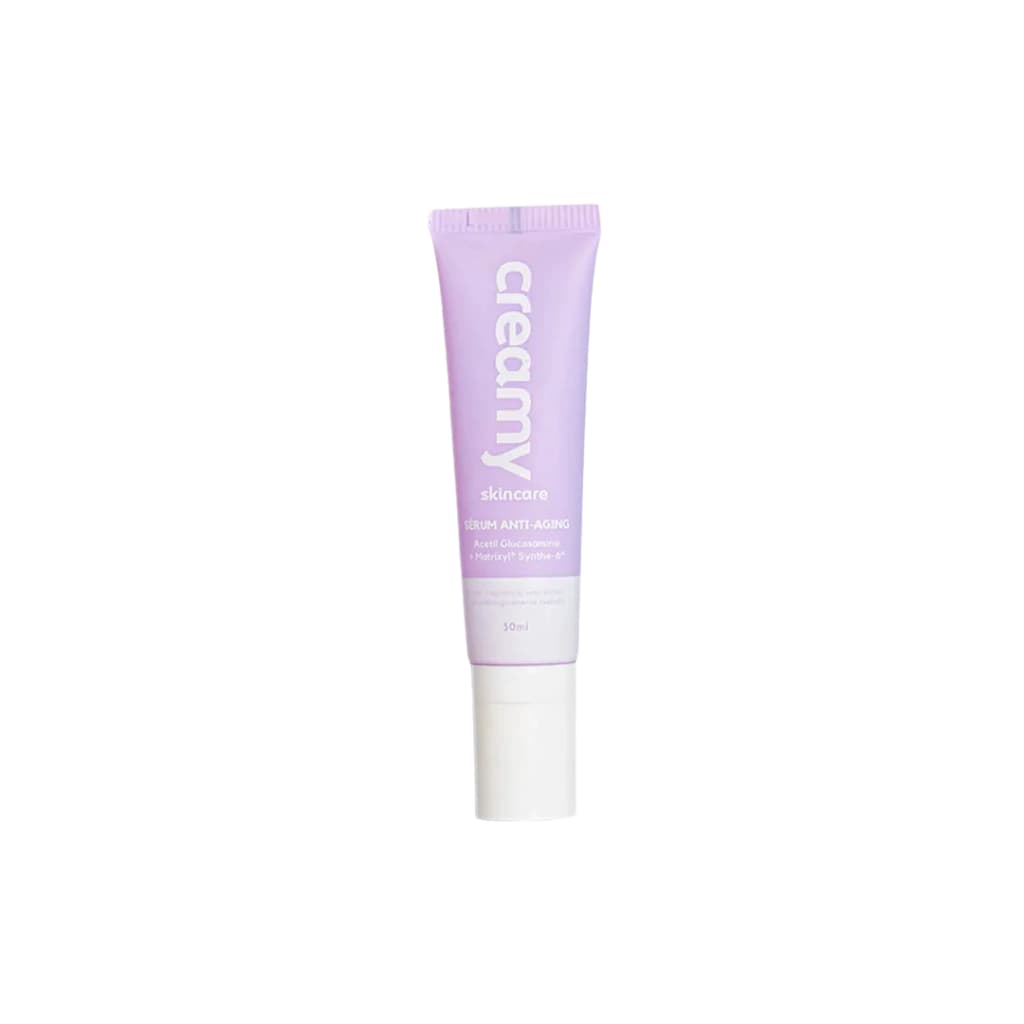 Embalagem de Sérum Anti-Aging Creamy Skincare 30ml