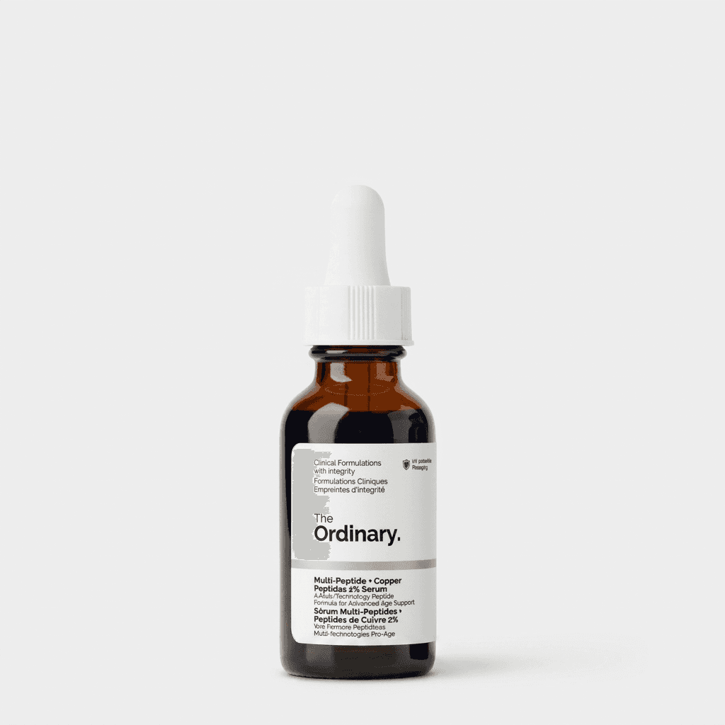 Embalagem de Sérum Multi-Peptídeo + Peptídeos de Cobre 1% The Ordinary