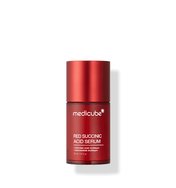 Embalagem de Medicube Red Succinic Acid Serum 30ml