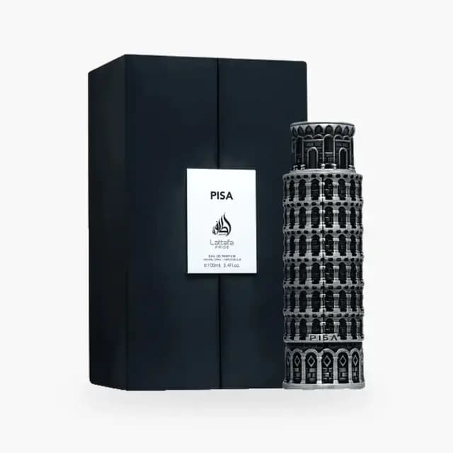Embalagem de Lattafa Pisa Eau de Parfum - Perfume Masculino