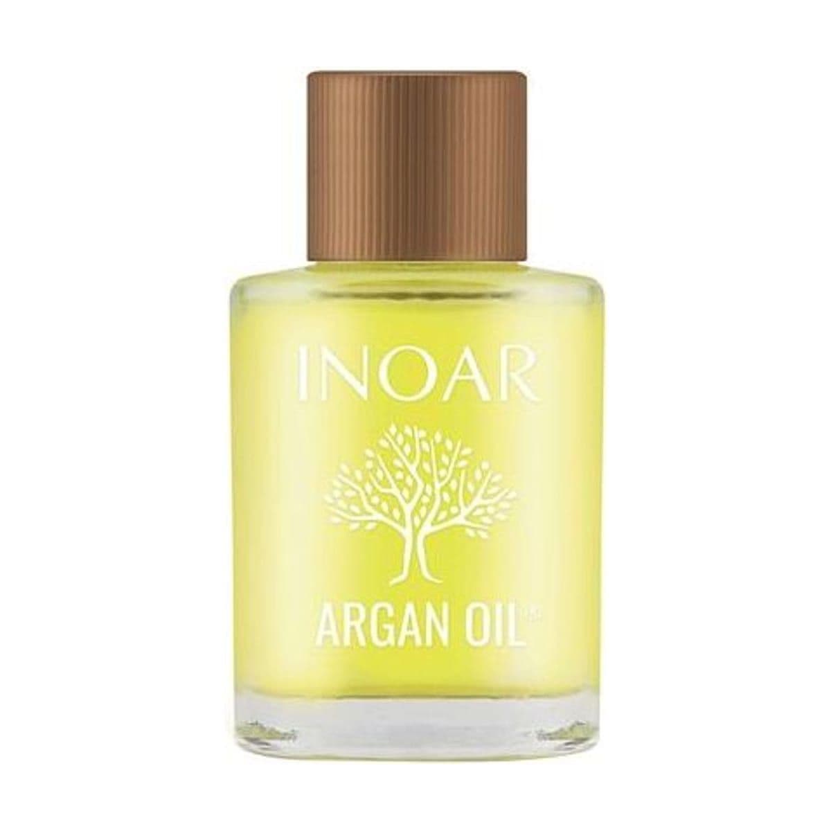 Embalagem de Óleo de Tratamento Capilar Inoar Argan Oil