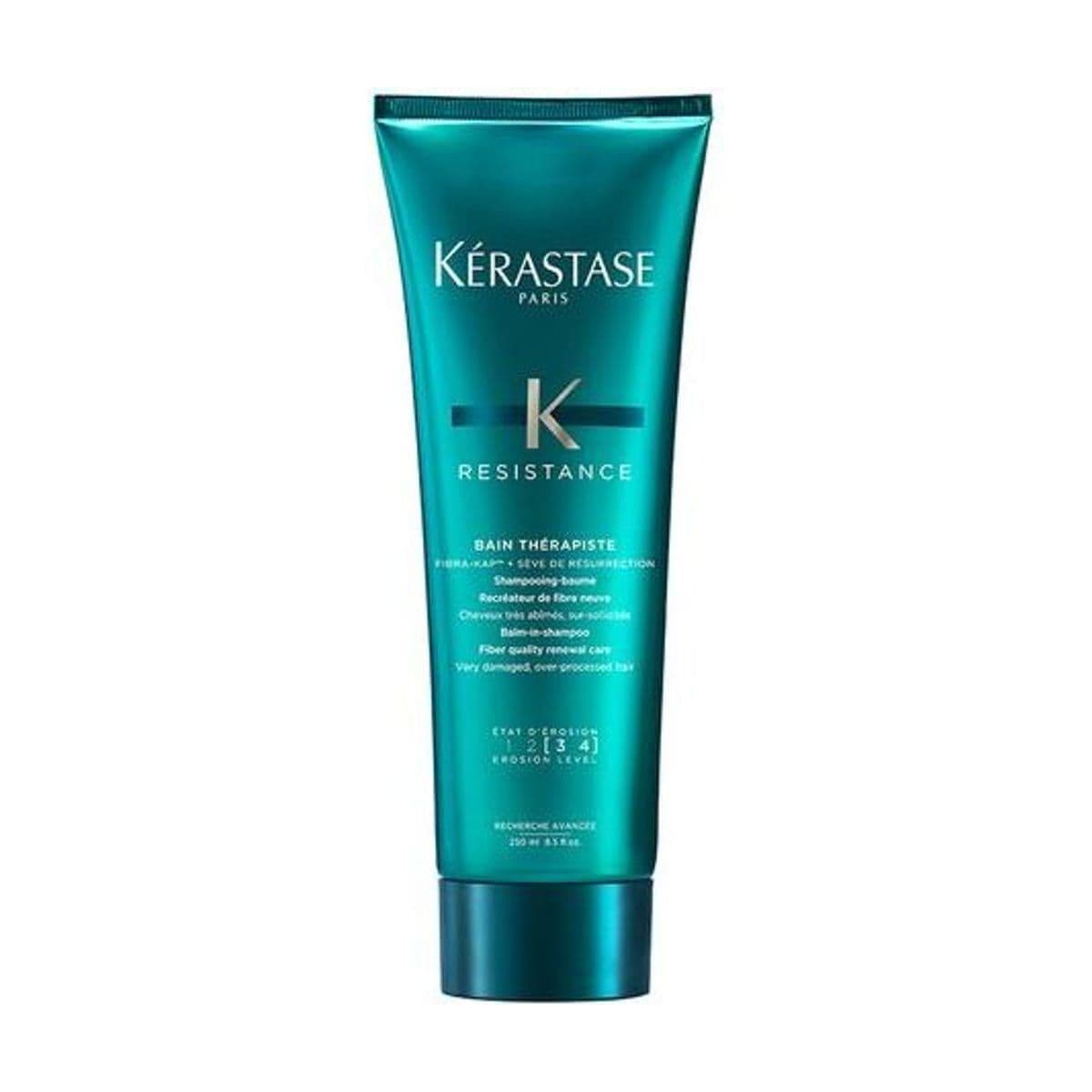 Embalagem de Kérastase Résistance Bain Therapiste - Shampoo
