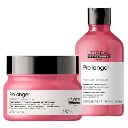 Embalagem de L’Oreal Professionnel Pro Longer Kit – Shampoo + Máscara