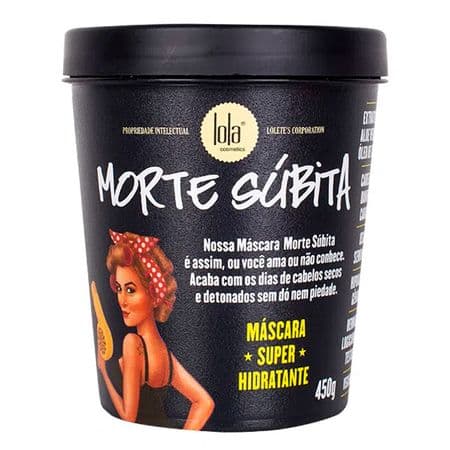 Embalagem de Lola Cosmetics Morte Súbita Super Hidratante - Máscara de Tratamento