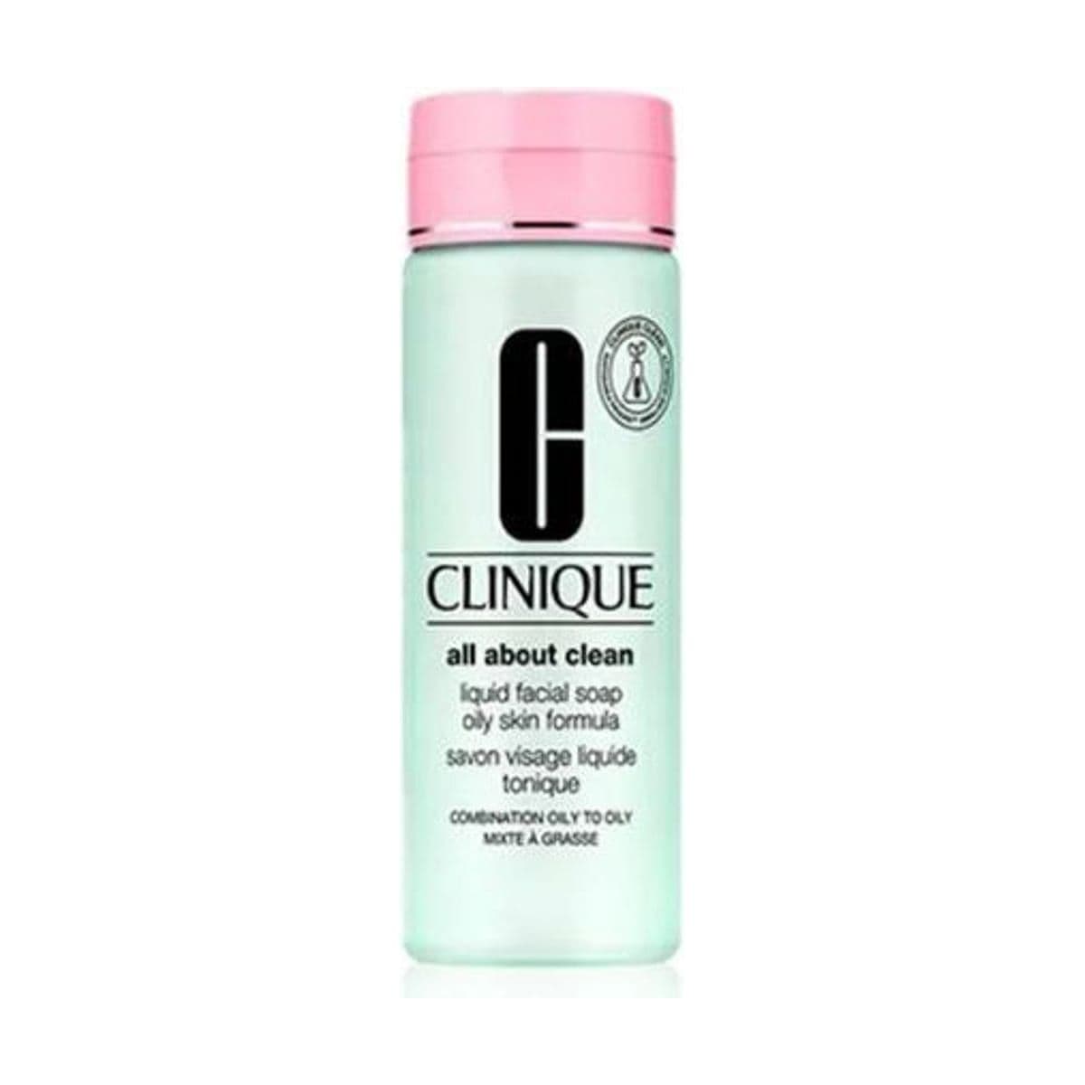 Embalagem de Sabonete Líquido Clinique Liquid Facial Soap Oily Skin
