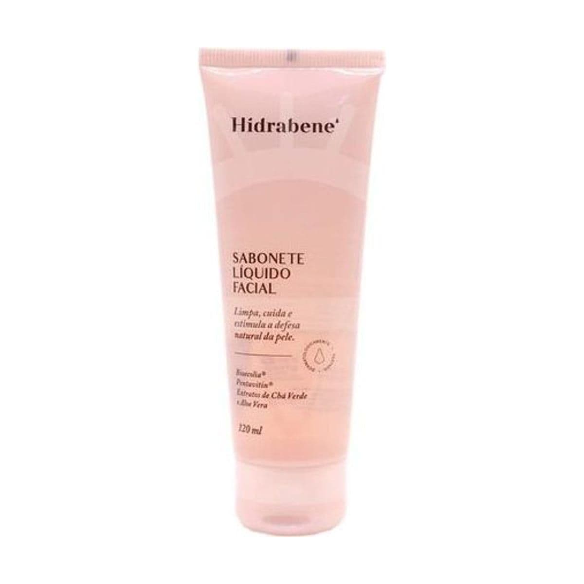 Embalagem de Sabonete Liquido Facial Hidrabene
