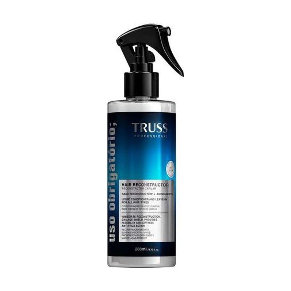 Embalagem de Truss Uso Obrigatório Spray Máscara Líquida
