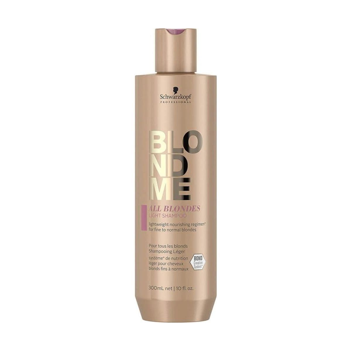 Embalagem de Shampoo Schwarzkopf BlondMe All Blondes Light