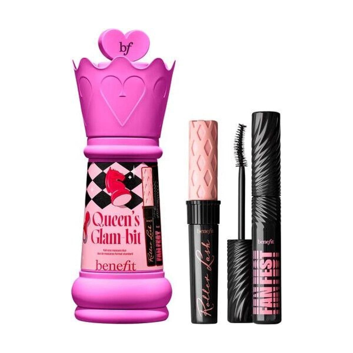 Embalagem de Kit Benefit Queen's Glam Bit