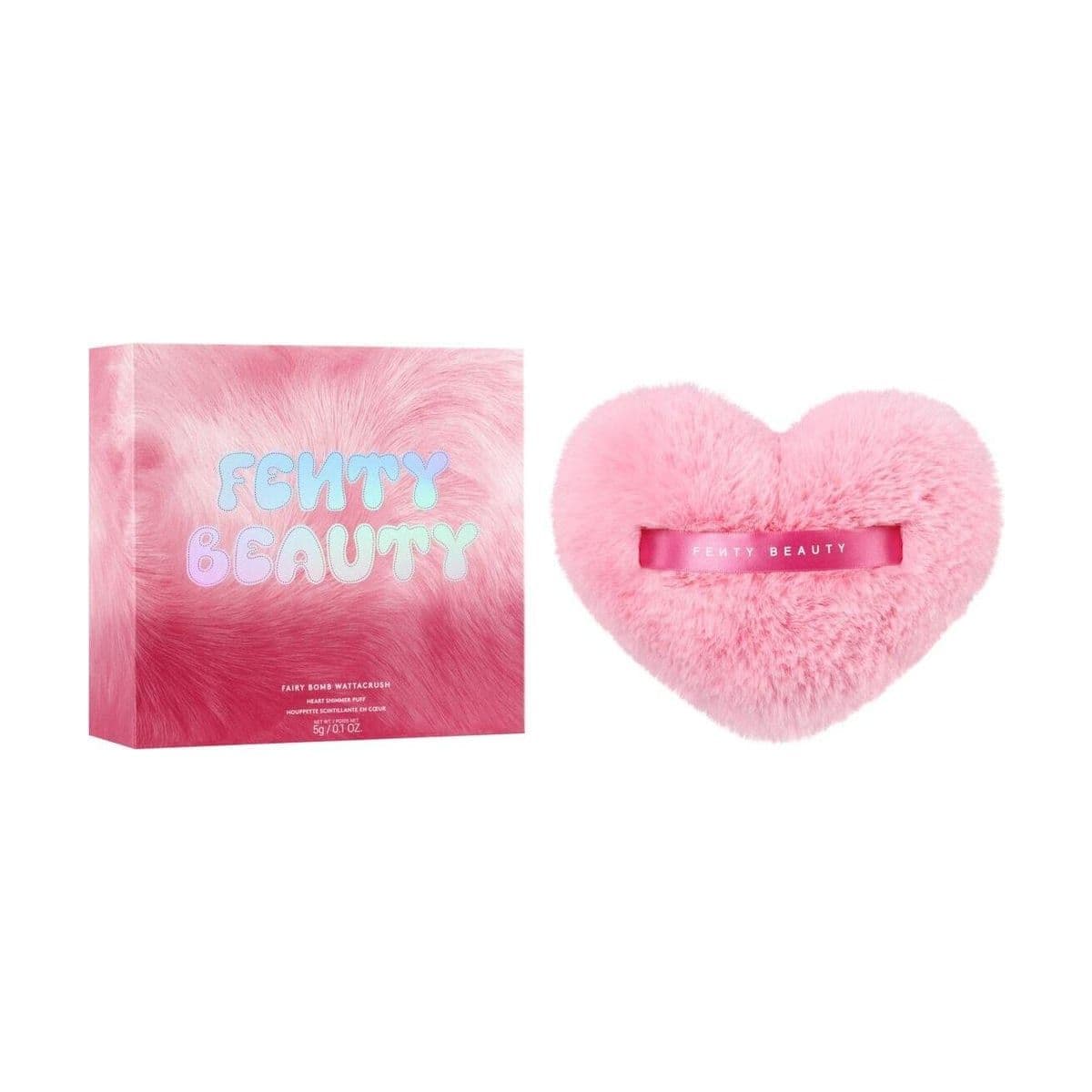 Embalagem de Puff com Brilho Fenty Beauty Wattamoment Fairy Bomb Shimmer
