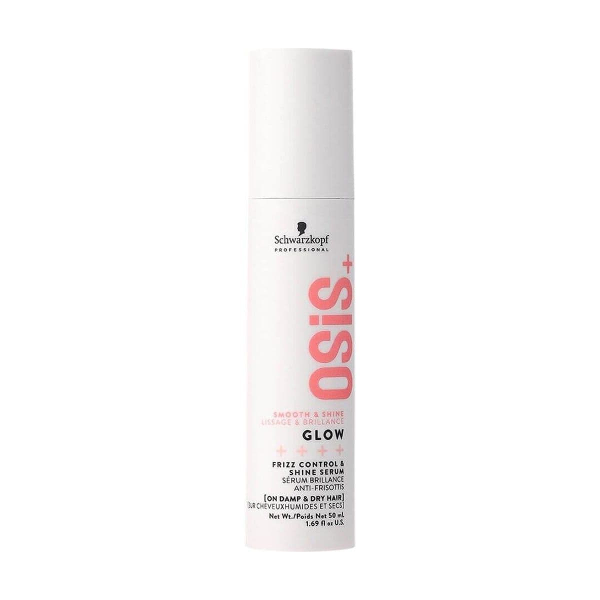 Embalagem de Sérum Anti-Frizz Schwarzkopf OSiS+ Glow