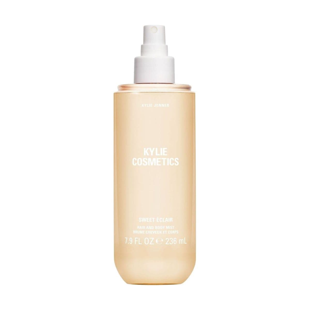 Embalagem de Body Splash Kylie Fragrances Sweet Éclair Hair & Body Mist