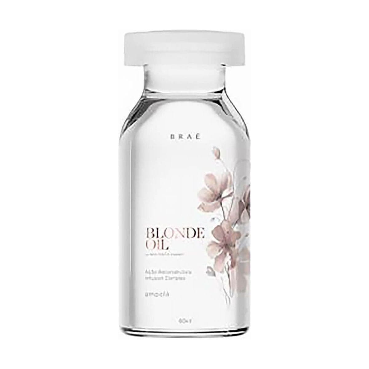 Embalagem de Ampola de Nutrição Condicionante Braé Blonde Oil By Ana Paula Siebert Power