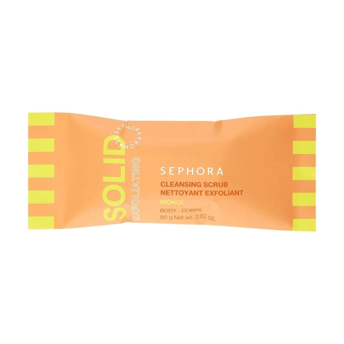 Embalagem de Esfoliante Corporal Sólido Sephora Collection