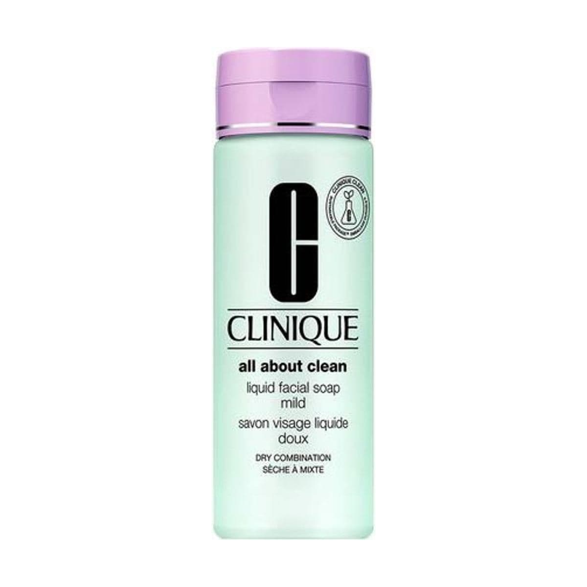 Embalagem de Sabonete Líquido Clinique Liquid Facial Soap Mild