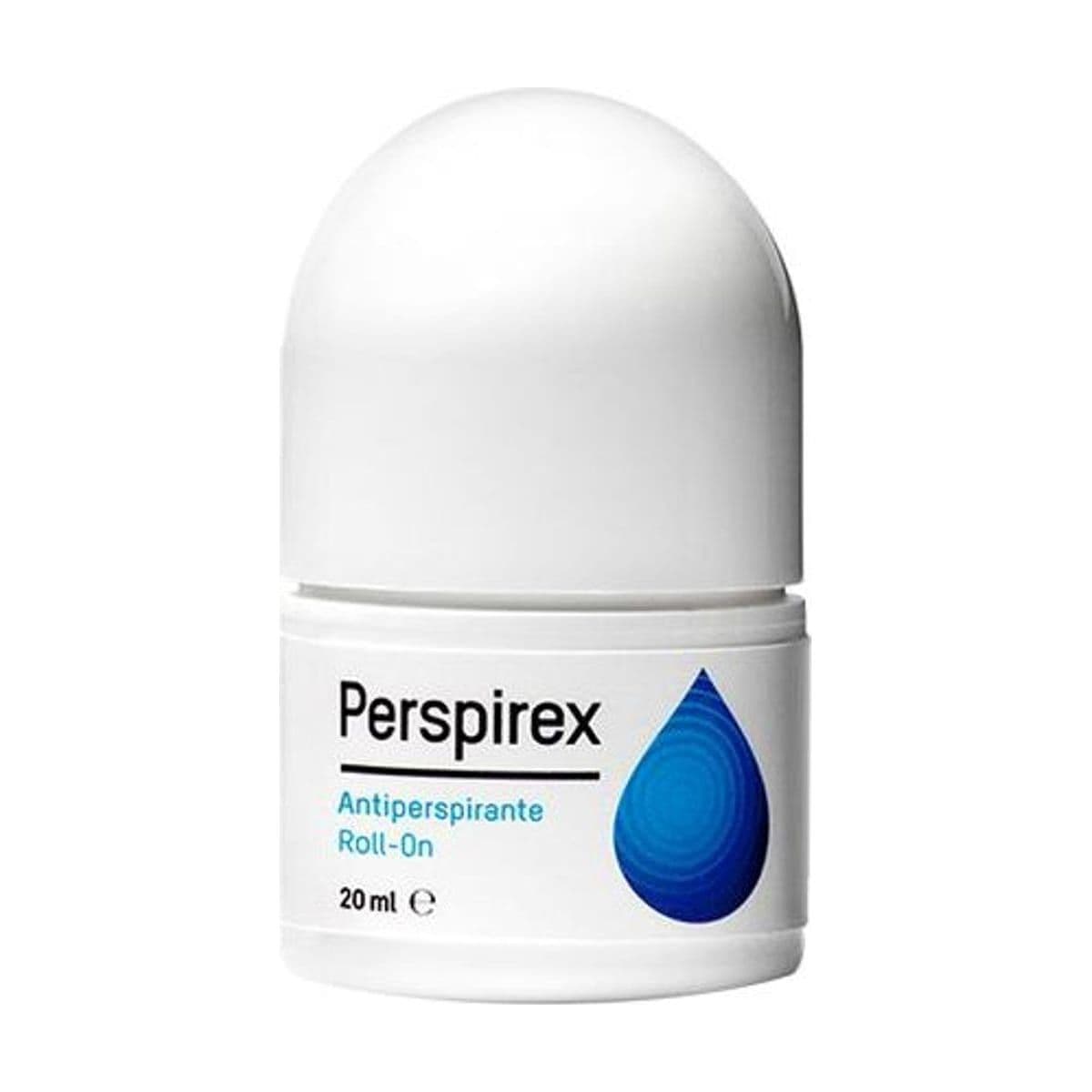Embalagem de Antiperspirante Roll-On Perspirex - Tratamento para Transpiração e Odores