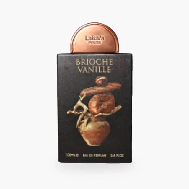 Embalagem de Lattafa Brioche Vanille Eau de Parfum - Perfume Unissex