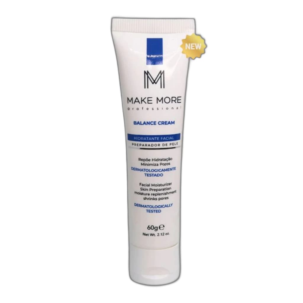 Embalagem de Hidratante Facial Balance Cream Make More Professional