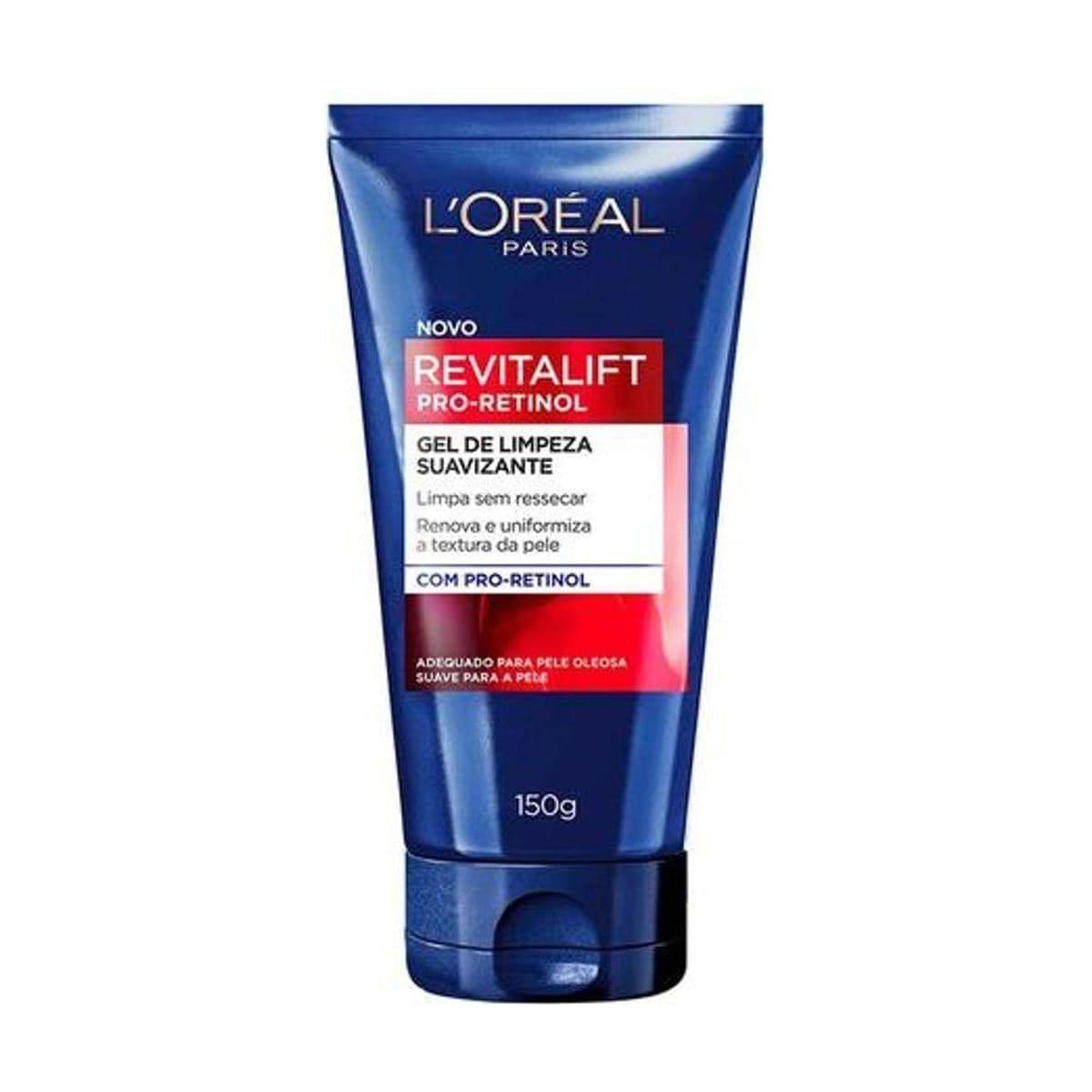 Embalagem de Gel de Limpeza Facial L'Oréal Paris Revitalift Retinol