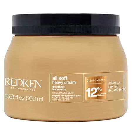 Embalagem de Redken All Soft Heavy Cream - Máscara de Hidratação